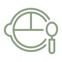 Icône d'assiette et cuillère